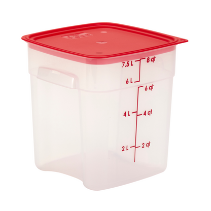 Cambro | CamSquares FreshPro Storage Container, 8 qt, Translucent