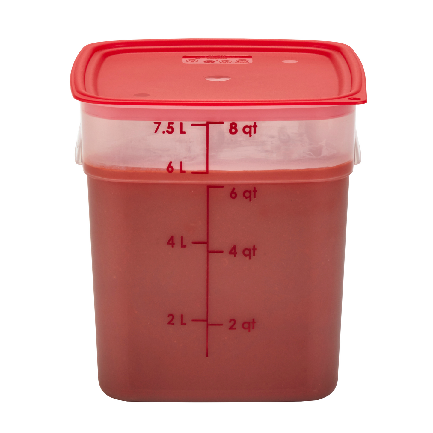 Cambro | CamSquares FreshPro Storage Container, 8 qt, Translucent