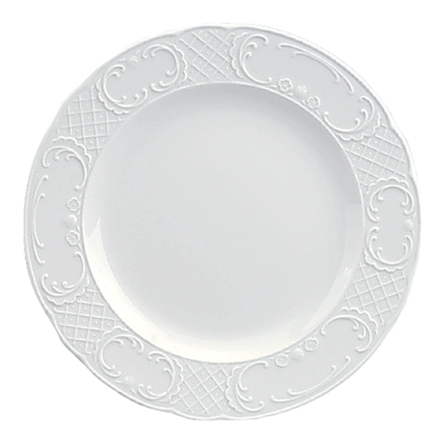 Libbey | Schonwald Marquis Plate, 11 1/8”, White (6-pack)