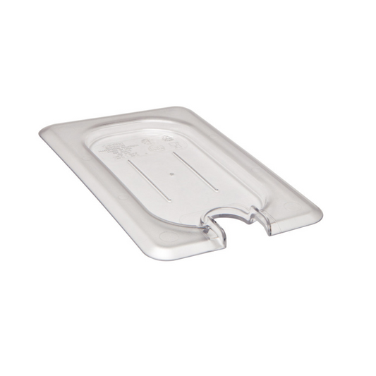 Cambro | Camwear Food Pan Cover, Notched, 1/9 Size, Clear