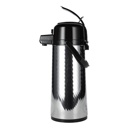 Service Ideas | Eco-Air Vacuum Insulated Airpot, 2.2 L, Stainless Steel/Jeweled Finish