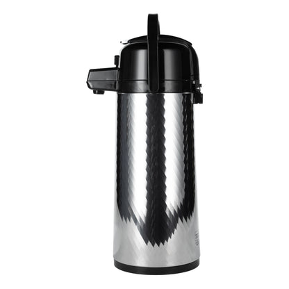 Service Ideas | Eco-Air Vacuum Insulated Airpot, 2.2 L, Stainless Steel/Jeweled Finish