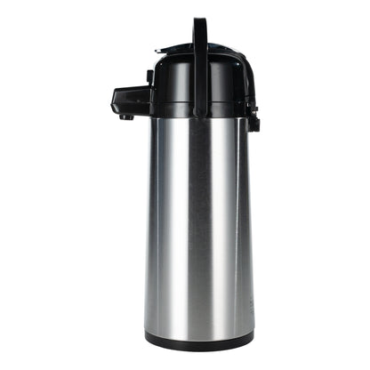 Service Ideas | Eco-Air Vacuum Insulated Airpot, 2.2 L, Stainless Steel/Brushed Finish