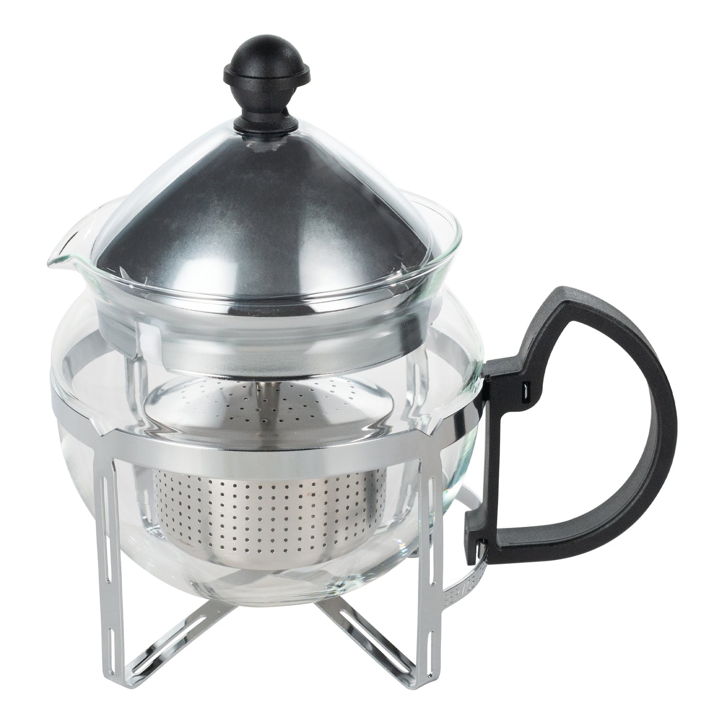 Service Ideas | Classic Tea Press, 20 oz, Glass/Stainless Steel