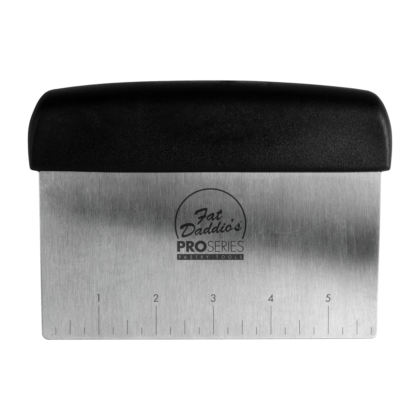 Fat Daddio's Bench Scraper, 6.25" x 4.5", Stainless Steel - FDBS456