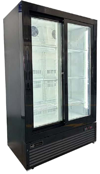 EFI Versa-Chill C2S-3656GD Sliding Glass Door Refrigerator