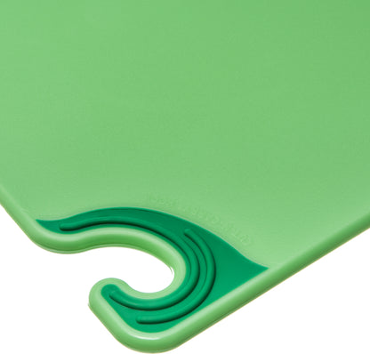 San Jamar | Saf-T-Grip Coloured Cutting Board, 18" x 24" x 1/2", Green