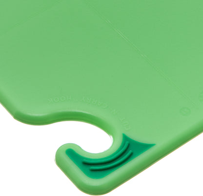 San Jamar | Saf-T-Grip Coloured Cutting Board, 9" x 12" x 3/8", Green