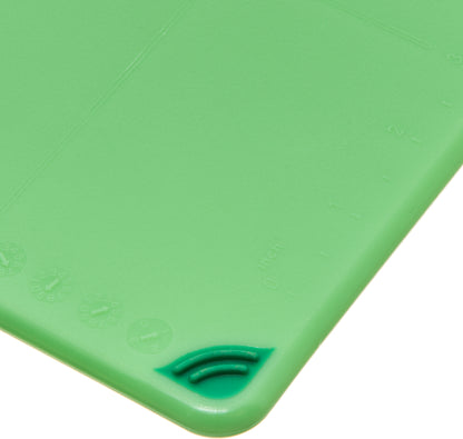 San Jamar | Saf-T-Grip Coloured Cutting Board, 9" x 12" x 3/8", Green