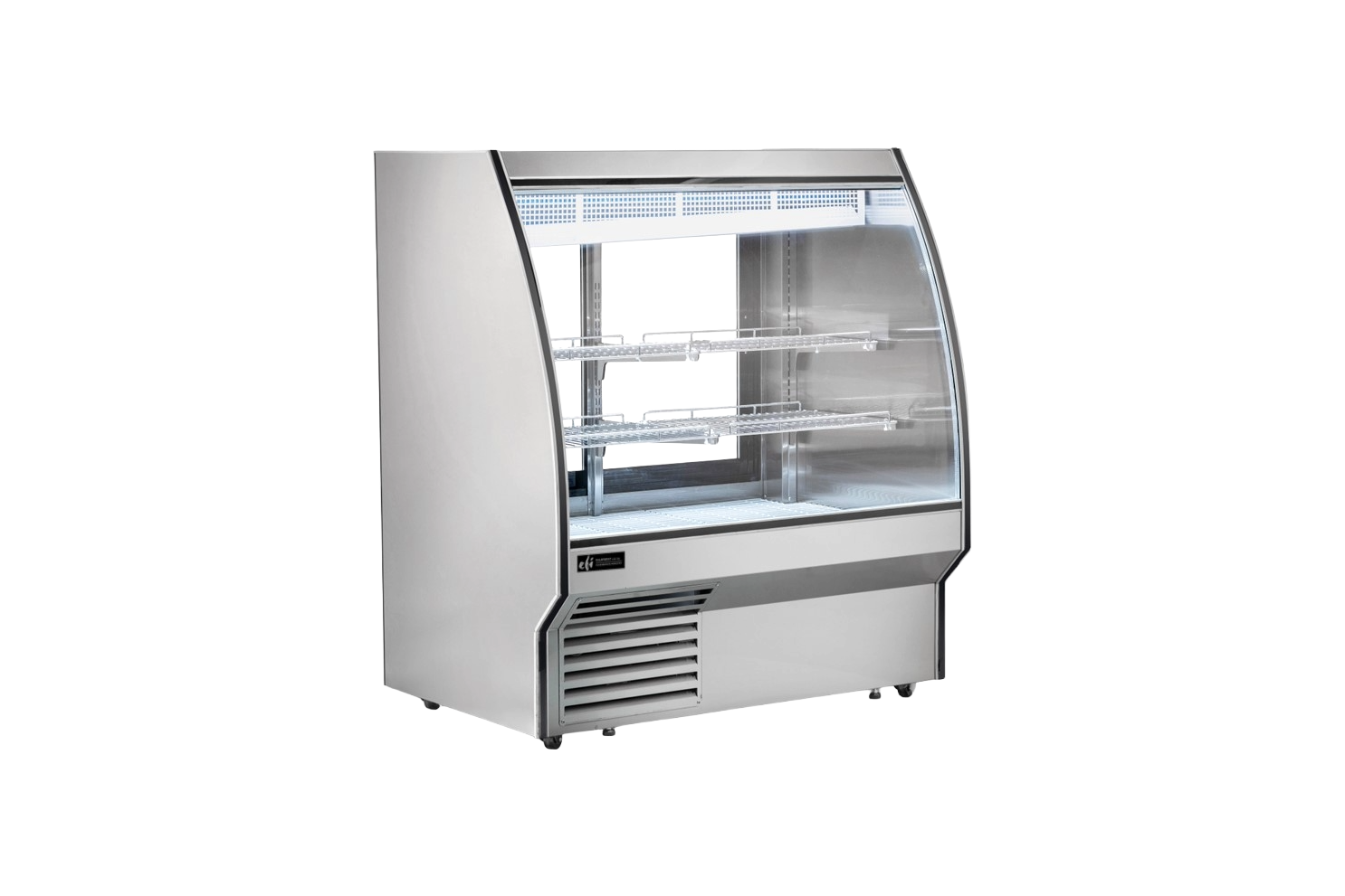 EFI CDCSC-48 Curved Stainless Deli Case