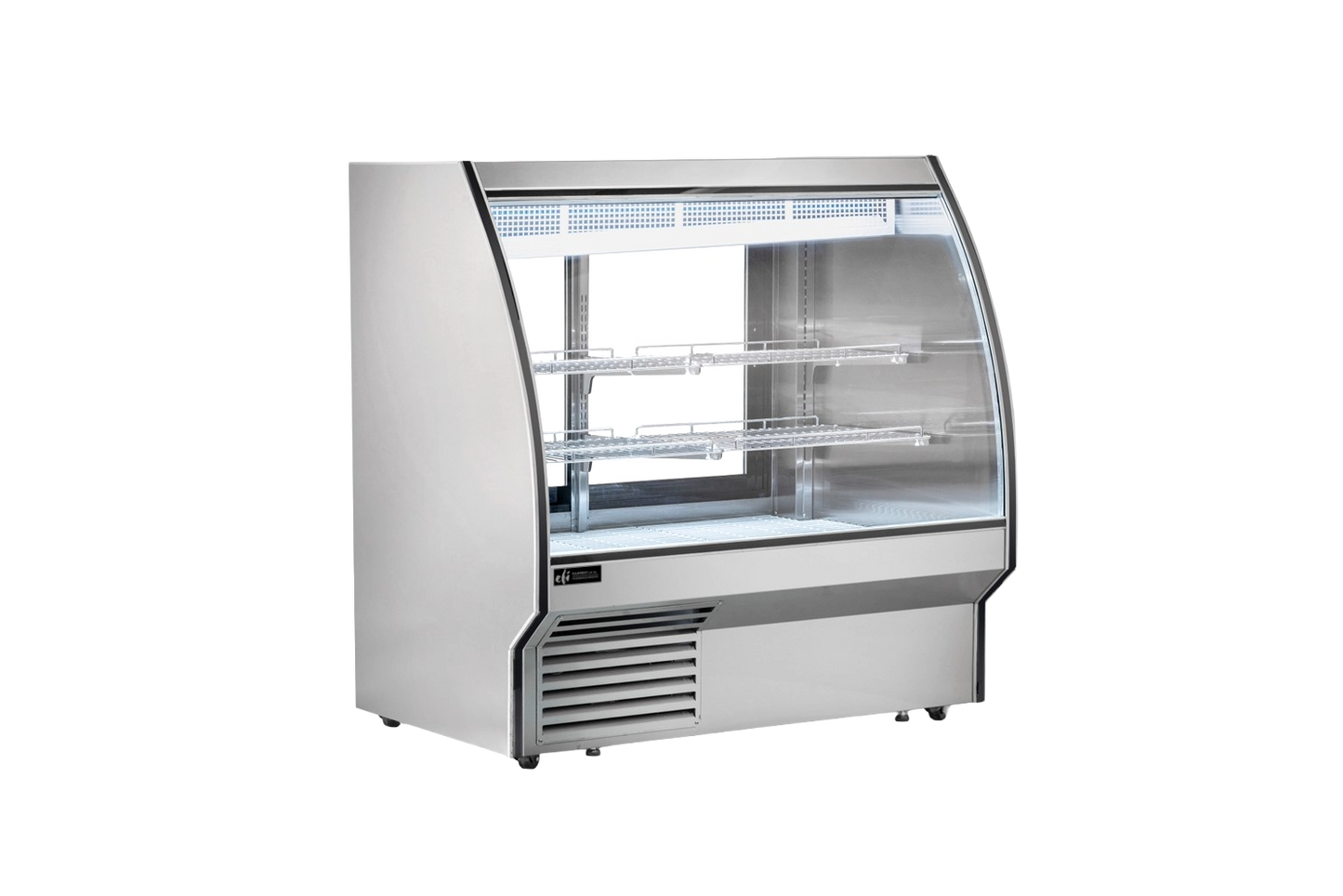 EFI CDCSC-60 Curved Stainless Deli Case