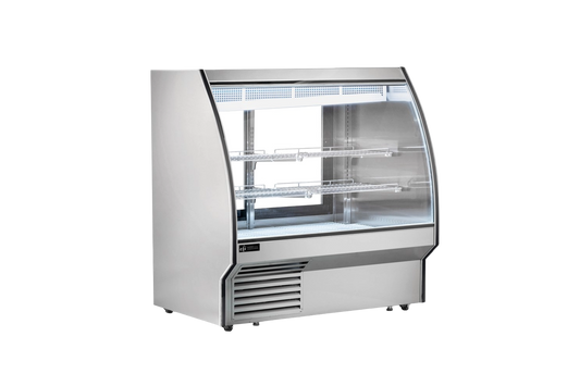 EFI CDCSC-60 Curved Stainless Deli Case