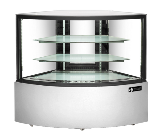 EFI CGCRM-5948 Corner Glass Display Case