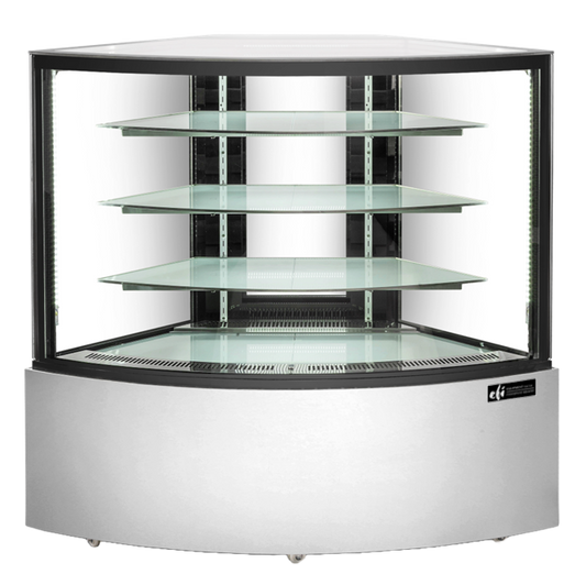 EFI CGCRM-5956 Corner Glass Display Case