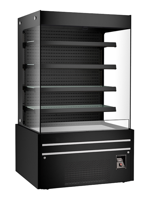 EFI CGOMB-4880 Open Merchandiser Black Tall