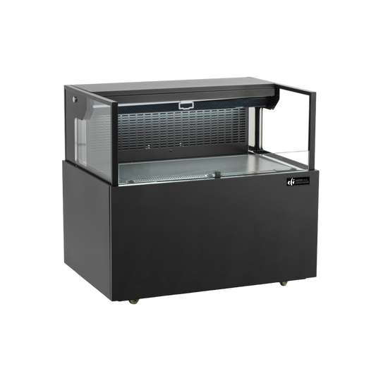 EFI CGOMS-3624 Open Merchandiser Black Shallow