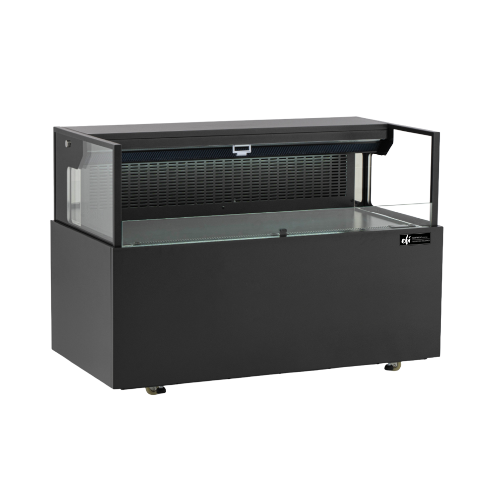 EFI CGOMS-4724 Open Merchandiser Black Shallow