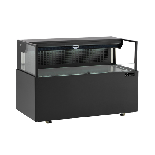 EFI CGOMS-4724 Open Merchandiser Black Shallow
