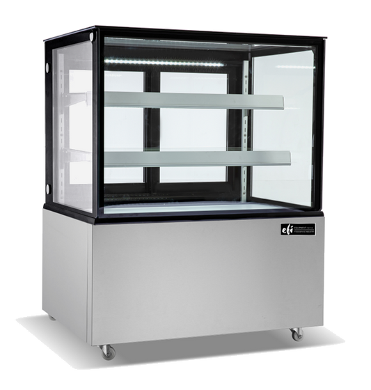 EFI CGSM-6148 Straight Glass Display Case Stainless