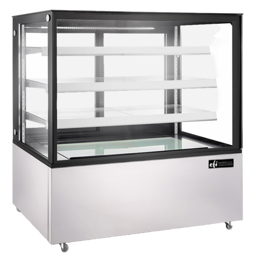 EFI CGSM-6156 Straight Glass Display Case Stainless