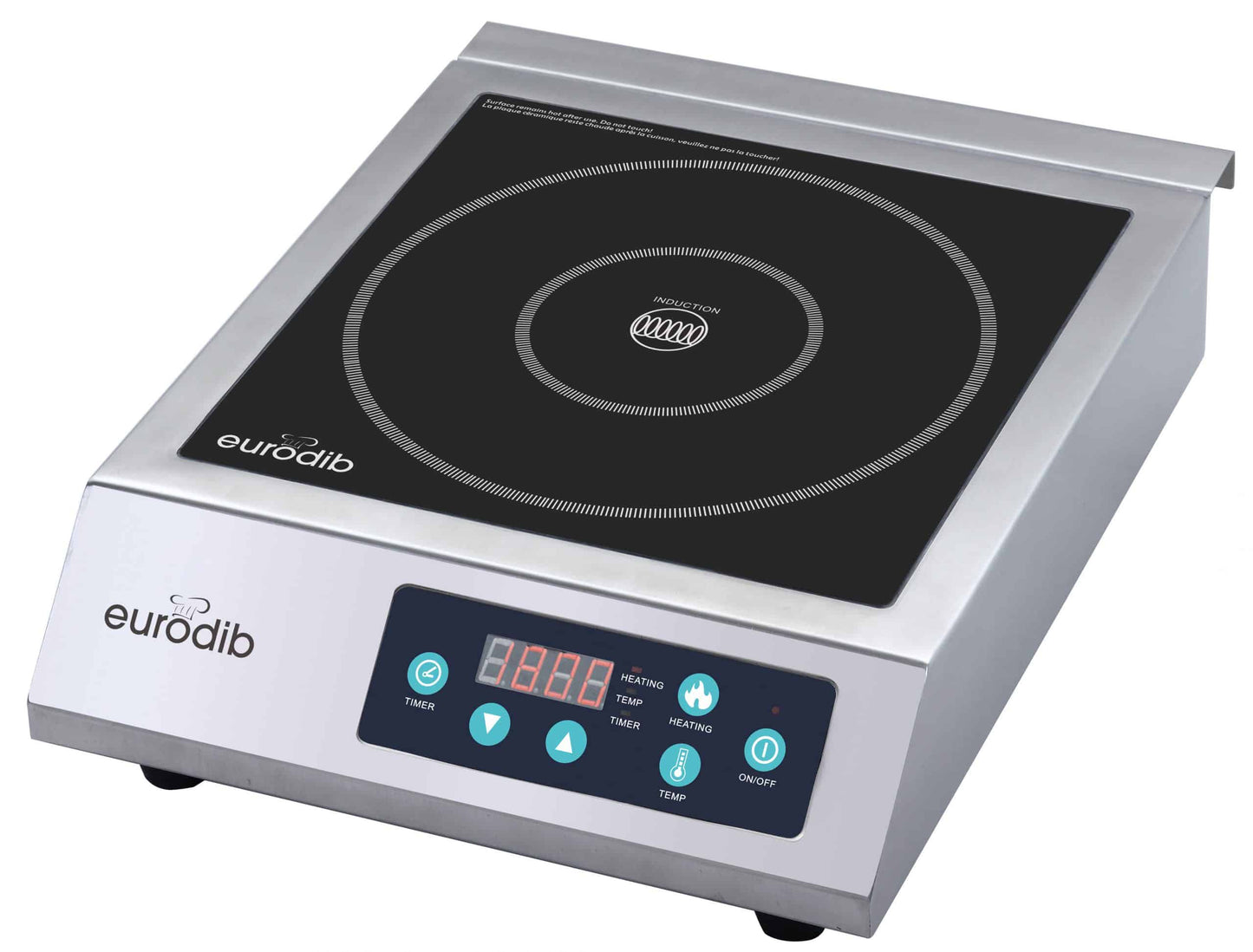 Cuisinière à induction de comptoir Eurodib CI1800, 1800 W, 120/60/1