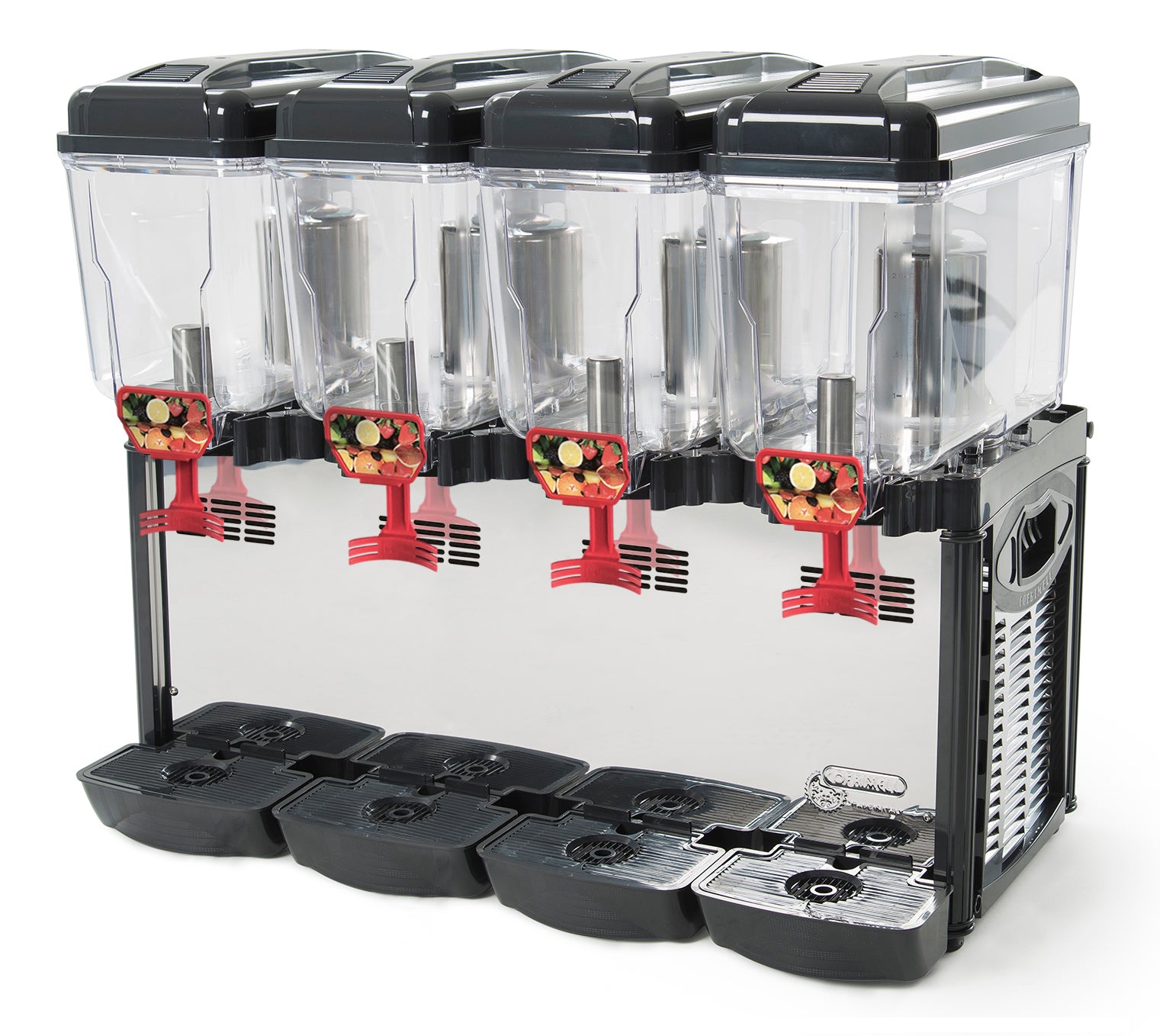 Cofrimell CD1J Refrigerated Juice Dispenser, 1 x 10 L, 110V