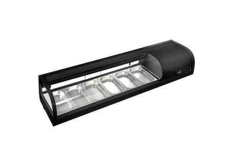 EFI CSCM-6113 Sushi Merchandiser Black