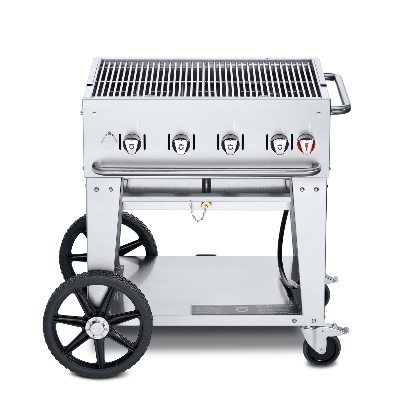 Crown Verity Mobile 30" Gas Grill, Propane - CV-MCB-30