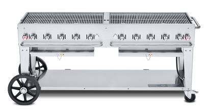 Crown Verity Mobile 72" Gas Grill, Natural Gas/Bulk - CV-MCB-72NG
