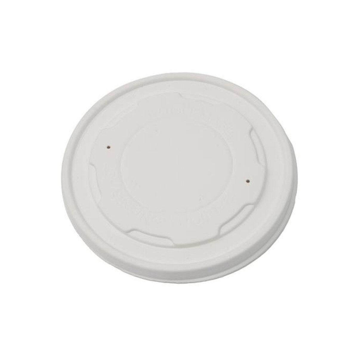 Eco-Packaging | Compostable Fibre Lid for 12-32 oz Paper Soup Cup (500-pack)