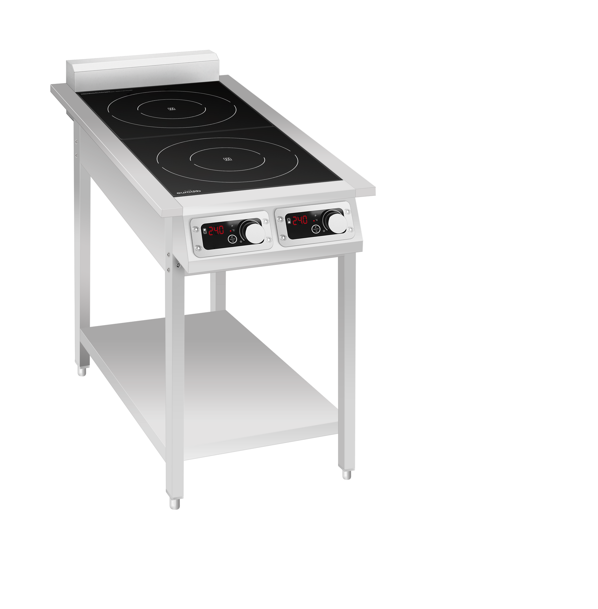 Eurodib Commercial Induction Cooktop, 240V