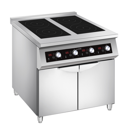 Eurodib Commercial Freestanding Induction Cooktop, 208V