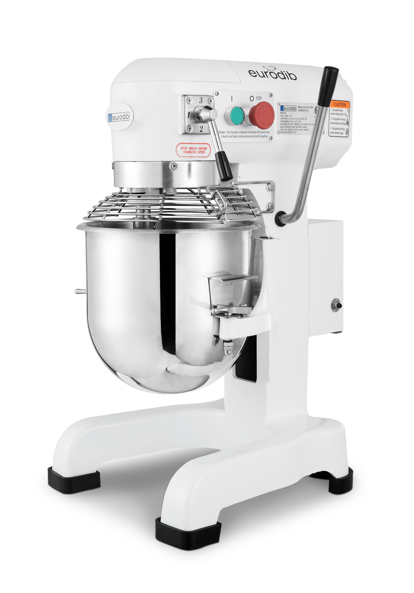 Eurodib Planetary mixer, 10 qt. (10 L)