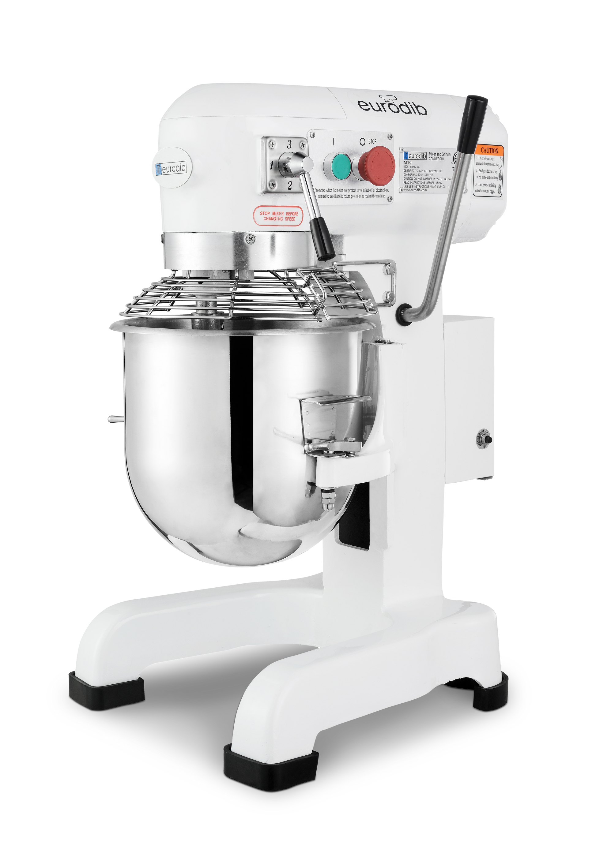 Eurodib Planetary mixer, 10 qt. (10 L)