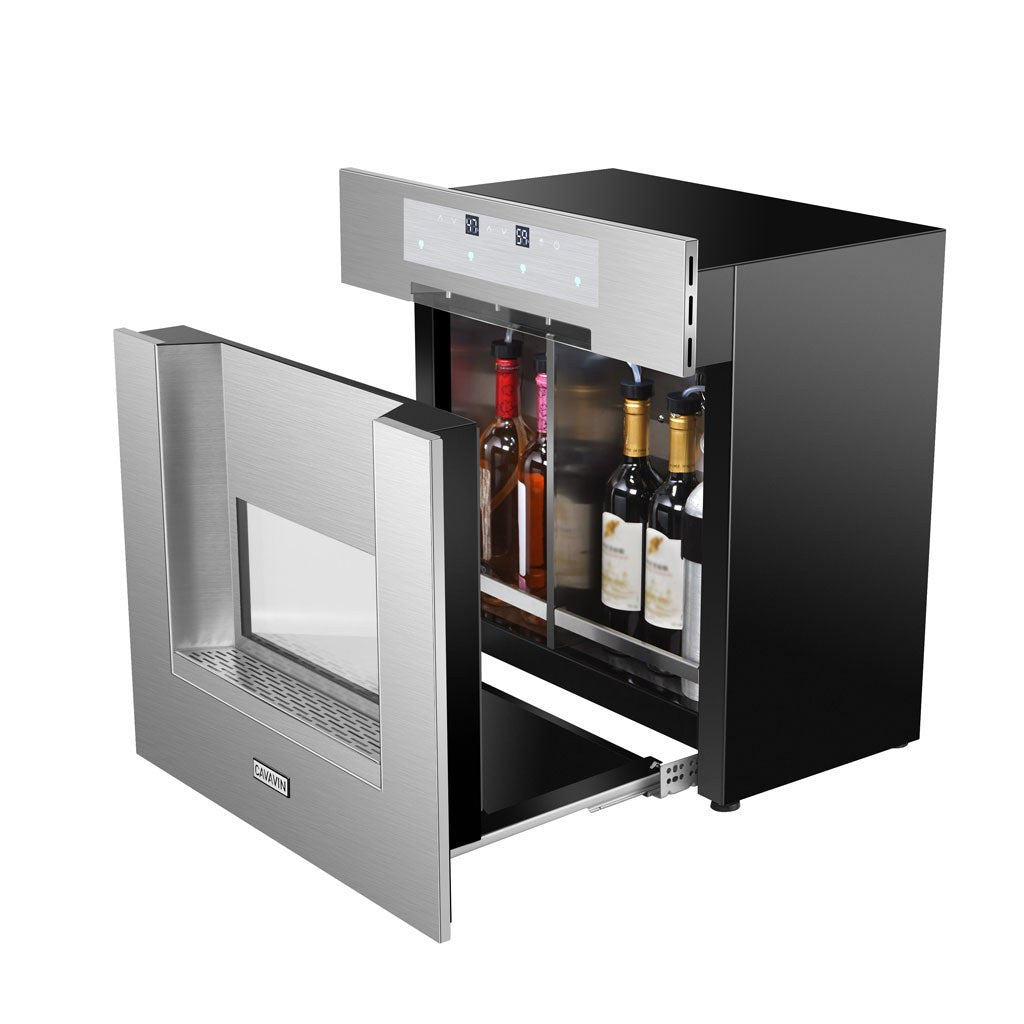 Cavavin Wine Dispenser - bottles loaded