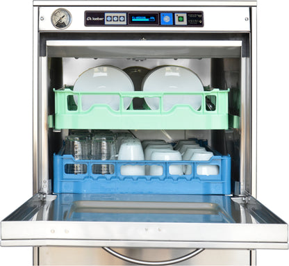 Lamber F99DYPS Deluxe High-Temperature Undercounter Dishwasher, 208V