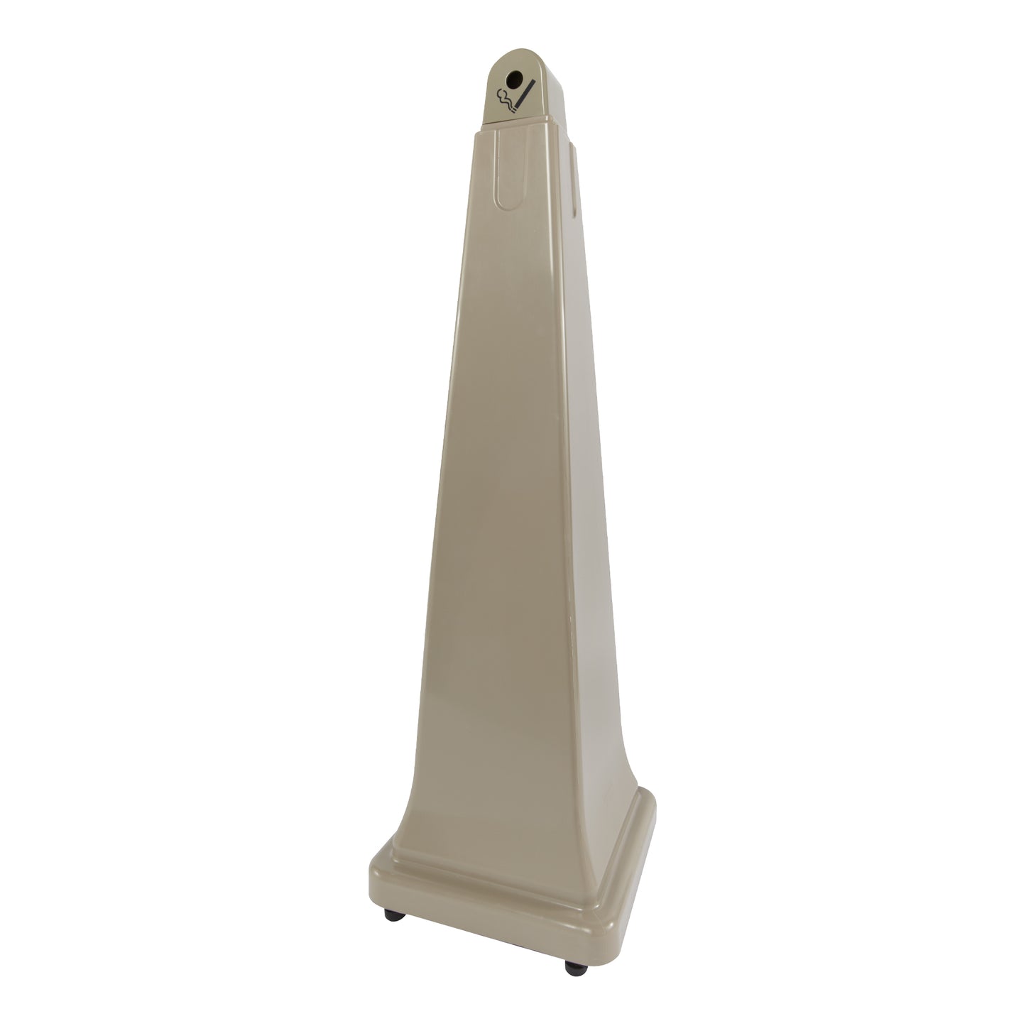 Rubbermaid | GroundsKeeper Smoking Management Receptacle, Beige