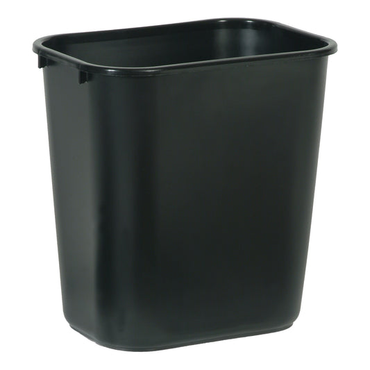 Rubbermaid | Wastebasket, 28 qt, Black