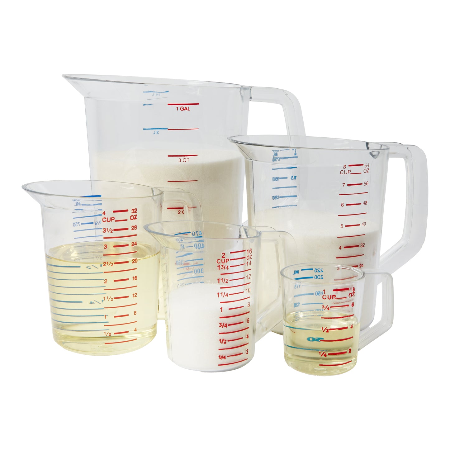 Rubbermaid | Bouncer Measuring Cup, 16 cup, Clear