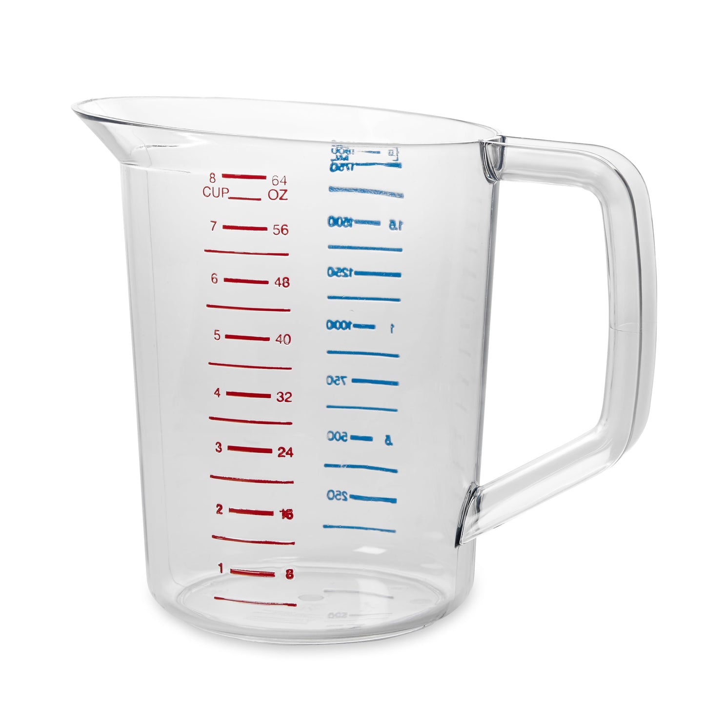 Rubbermaid | Bouncer Measuring Cup, 8 cup, Clear