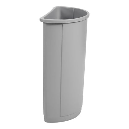 Rubbermaid | Untouchable Half Round Container, 21 Gal, Grey