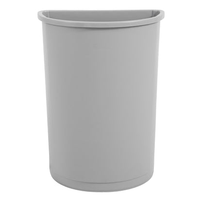 Rubbermaid | Untouchable Half Round Container, 21 Gal, Grey