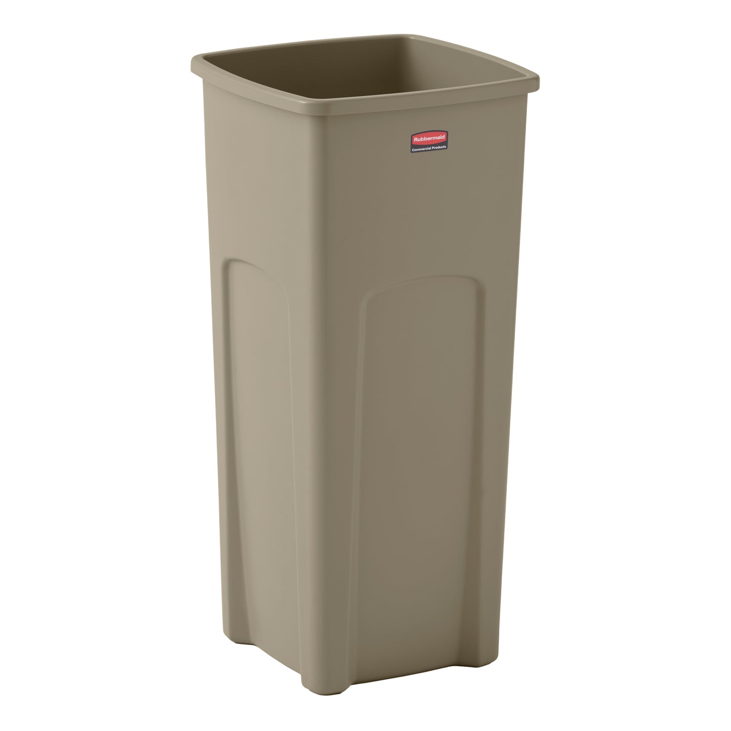 Rubbermaid | Untouchable Square Container, 23 Gal, Beige