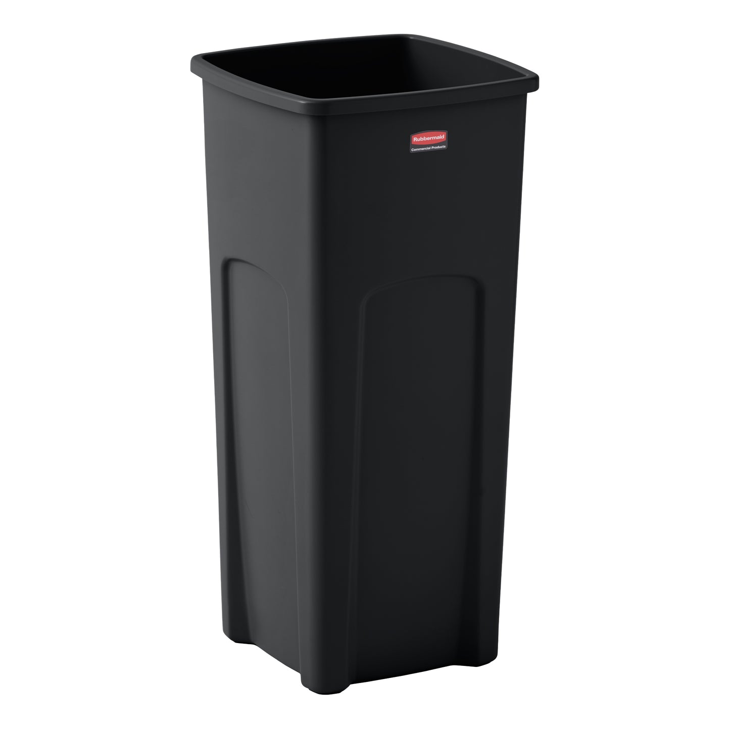 Rubbermaid | Untouchable Square Container, 23 Gal, Black