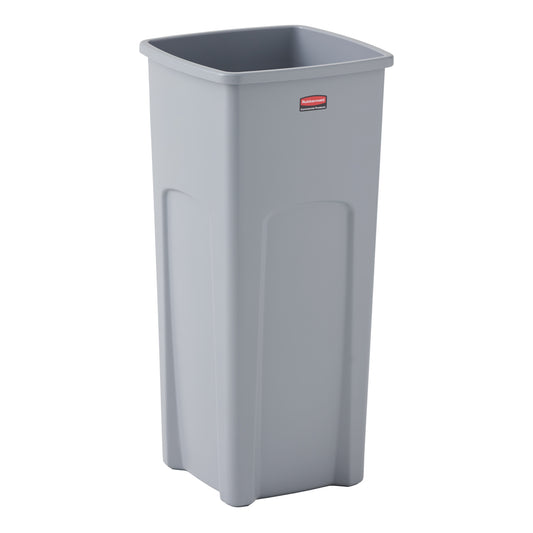 Rubbermaid | Untouchable Square Container, 23 Gal, Grey