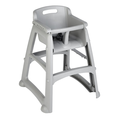 Rubbermaid | Sturdy Chair High Chair, Unassembled, Silver