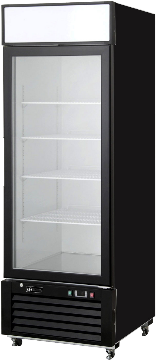 EFI FI1-27GDVC Ice Cream Dipping Cabinet Black
