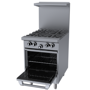 Garland G-Series Gas Restaurant Range, 24", Natural Gas, High Elevation - G24-4L(HE-NG)