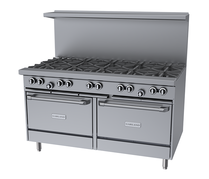 Garland G-Series Gas Restaurant Range, 60", Natural Gas - G60-10RR(NG)