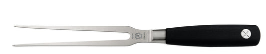 Mercer | Genesis Straight Carving Fork, Black Handle